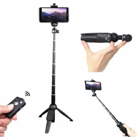 Selfie Stick Tripod 40  Bluetooth Remote Portable For IPhone And Android Phones